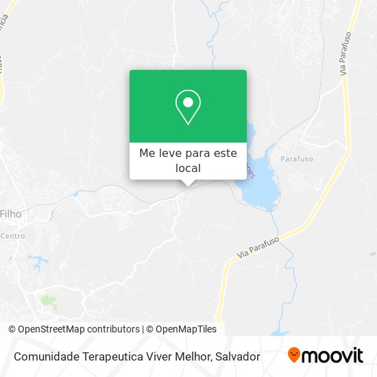 Comunidade Terapeutica Viver Melhor mapa