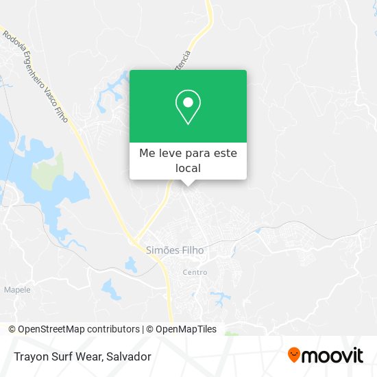 Trayon Surf Wear mapa