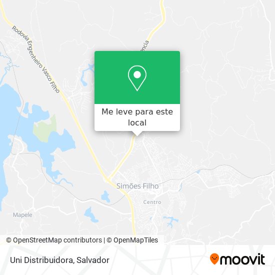 Uni Distribuidora mapa