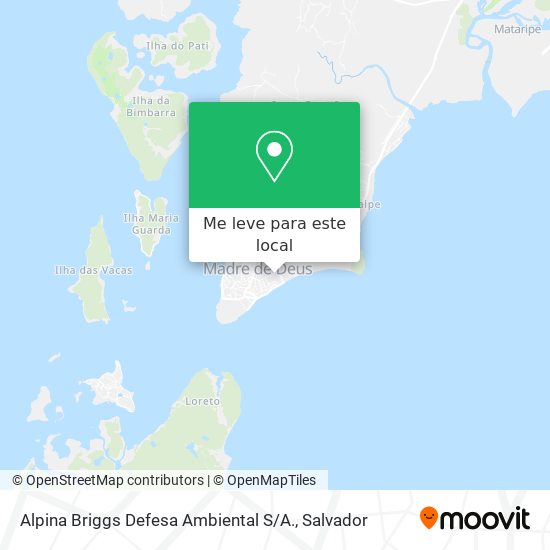 Alpina Briggs Defesa Ambiental S / A. mapa