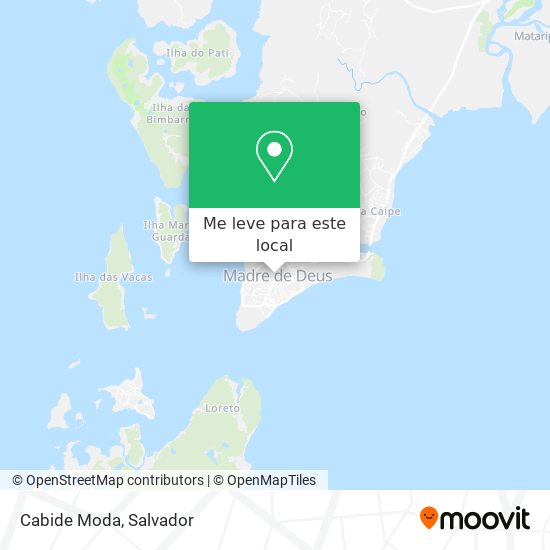 Cabide Moda mapa