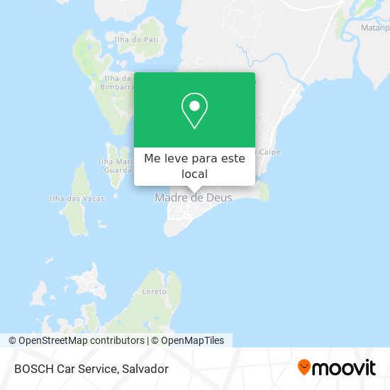 BOSCH Car Service mapa
