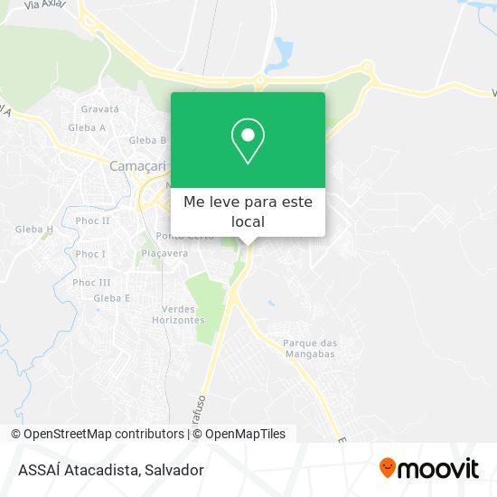 ASSAÍ Atacadista mapa
