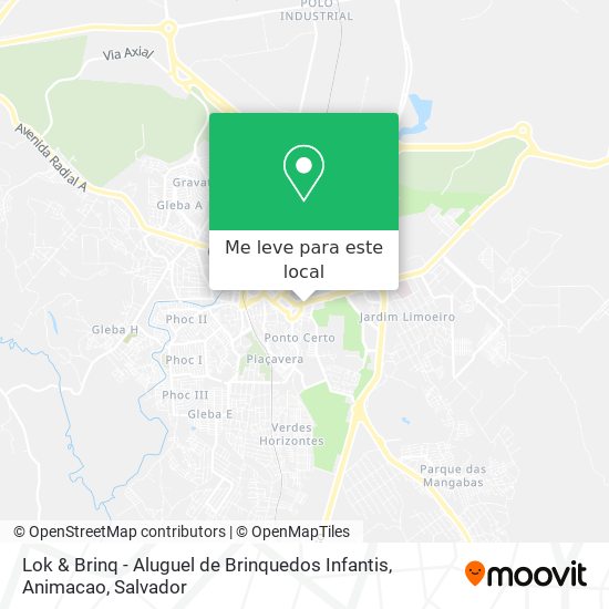 Lok & Brinq - Aluguel de Brinquedos Infantis, Animacao mapa