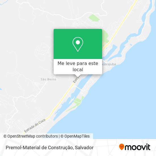 Premol-Material de Construção mapa