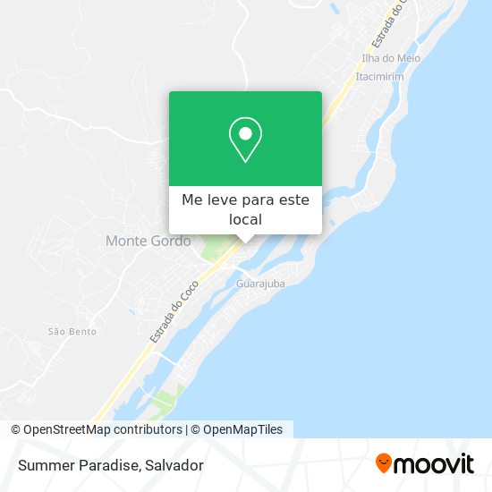 Summer Paradise mapa