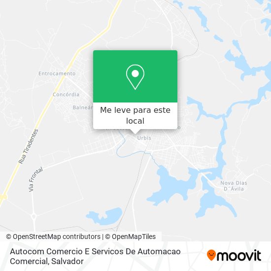 Autocom Comercio E Servicos De Automacao Comercial mapa