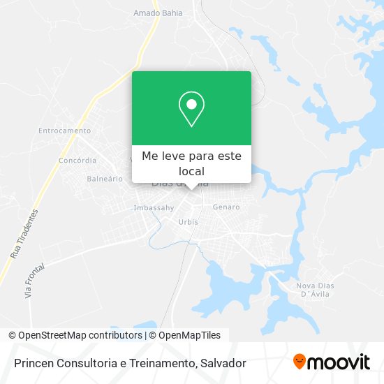 Princen Consultoria e Treinamento mapa