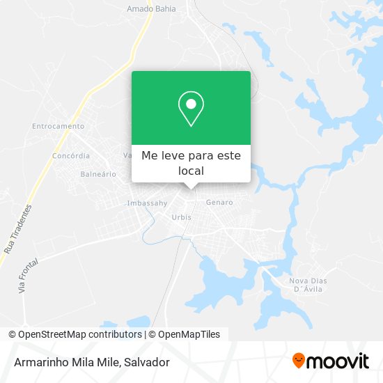 Armarinho Mila Mile mapa