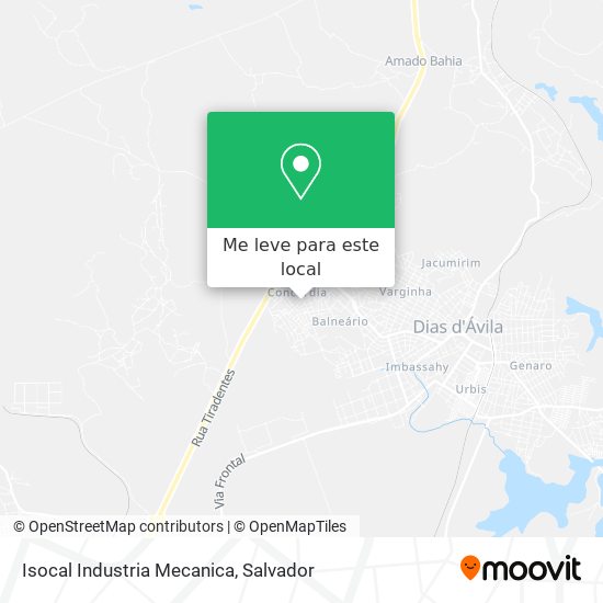 Isocal Industria Mecanica mapa