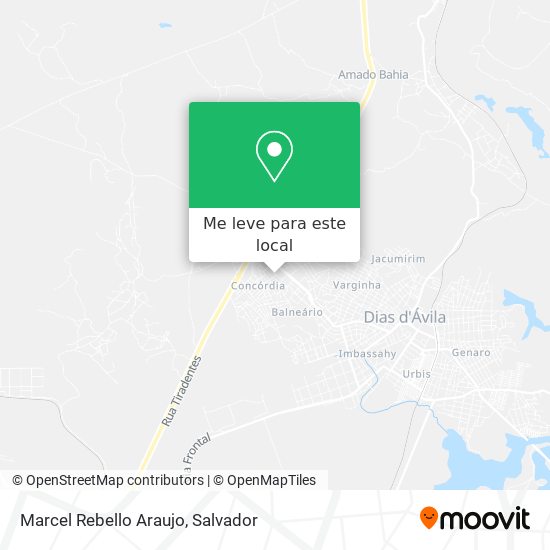 Marcel Rebello Araujo mapa