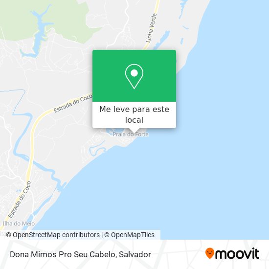 Dona Mimos Pro Seu Cabelo mapa