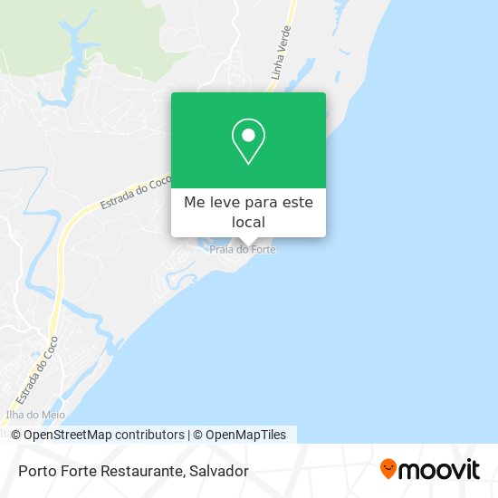 Porto Forte Restaurante mapa