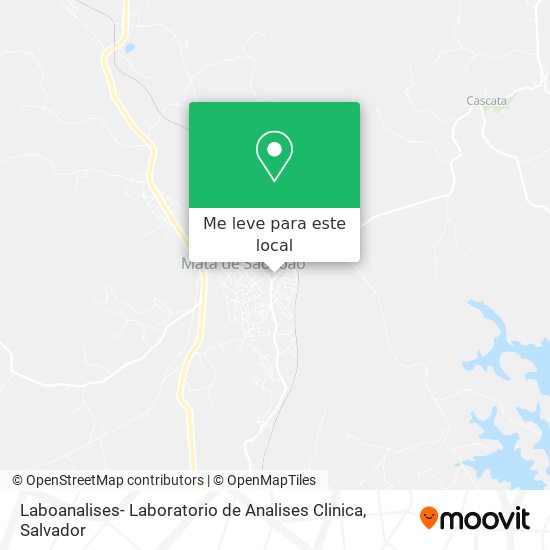 Laboanalises- Laboratorio de Analises Clinica mapa