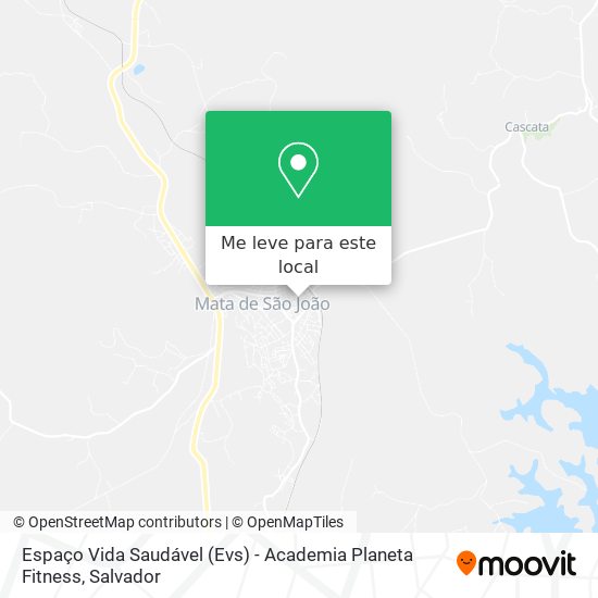 Espaço Vida Saudável (Evs) - Academia Planeta Fitness mapa