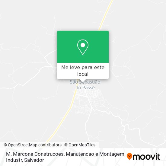 M. Marcone Construcoes, Manutencao e Montagem Industr mapa