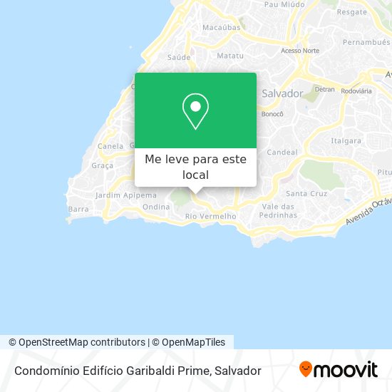 Condomínio Edifício Garibaldi Prime mapa