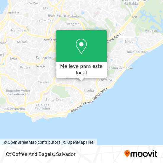 Ct Coffee And Bagels mapa