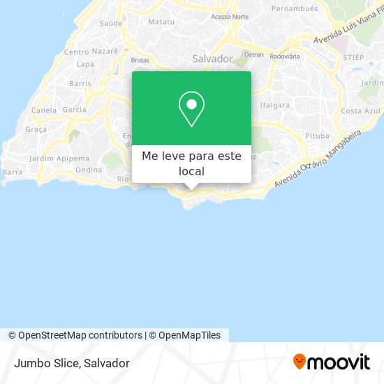 Jumbo Slice mapa