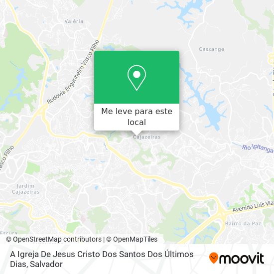 A Igreja De Jesus Cristo Dos Santos Dos Últimos Dias mapa