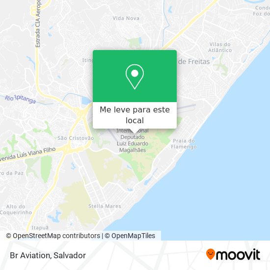 Br Aviation mapa
