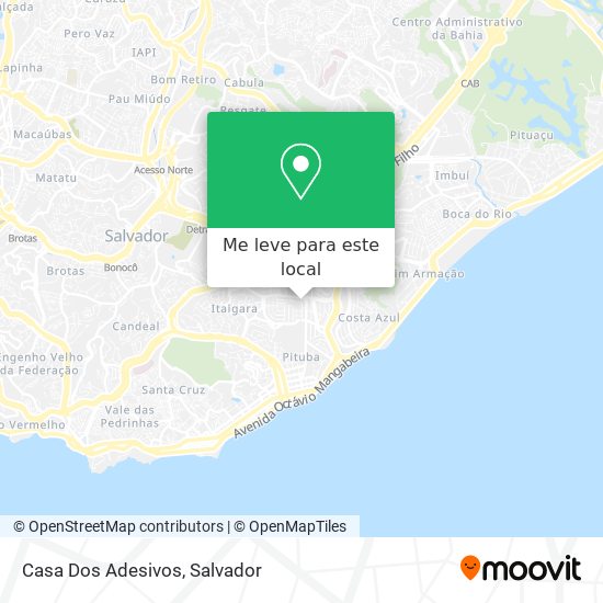 Casa Dos Adesivos mapa