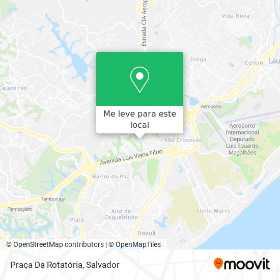 Praça Da Rotatória mapa