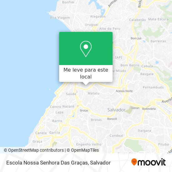 Escola Nossa Senhora Das Graças mapa