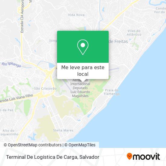 Terminal De Logística De Carga mapa