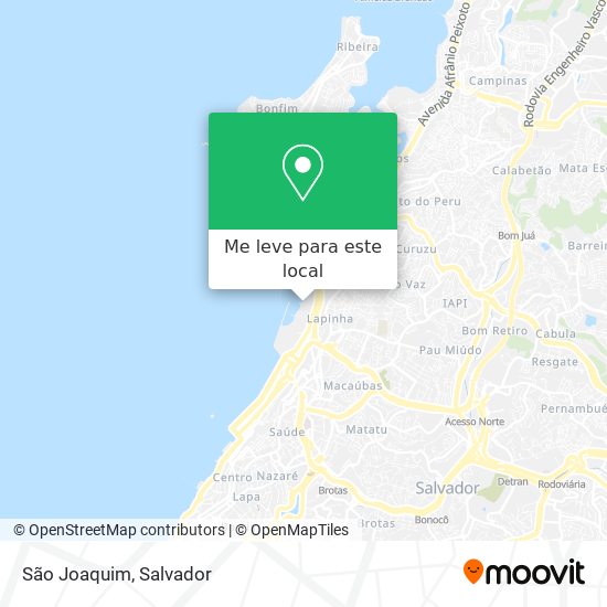 São Joaquim mapa