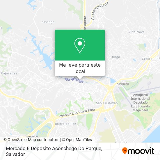 Mercado E Depósito Aconchego Do Parque mapa