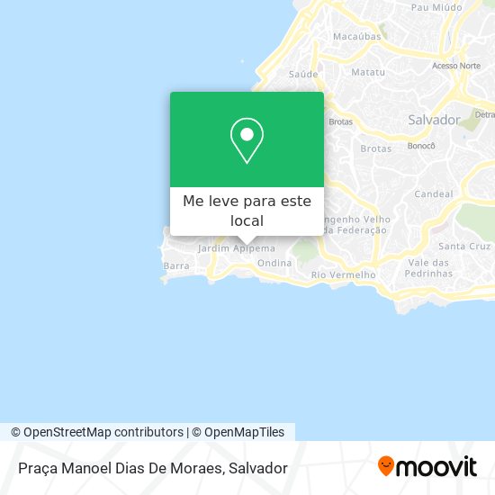 Praça Manoel Dias De Moraes mapa