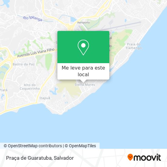 Praça de Guaratuba mapa
