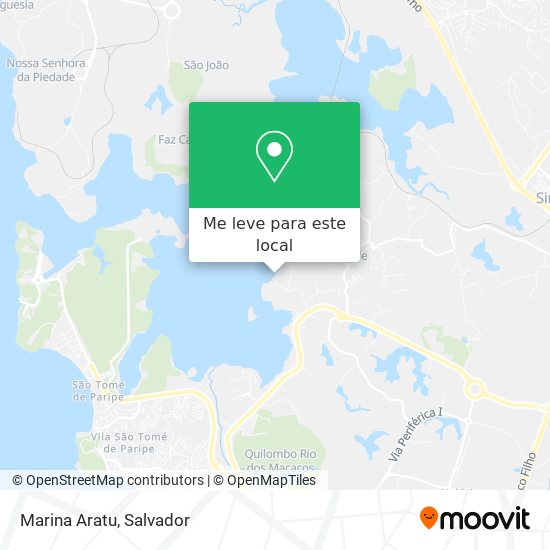 Marina Aratu mapa