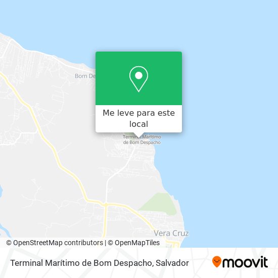 Terminal Marítimo de Bom Despacho mapa