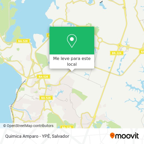Quimica Amparo - YPÊ mapa