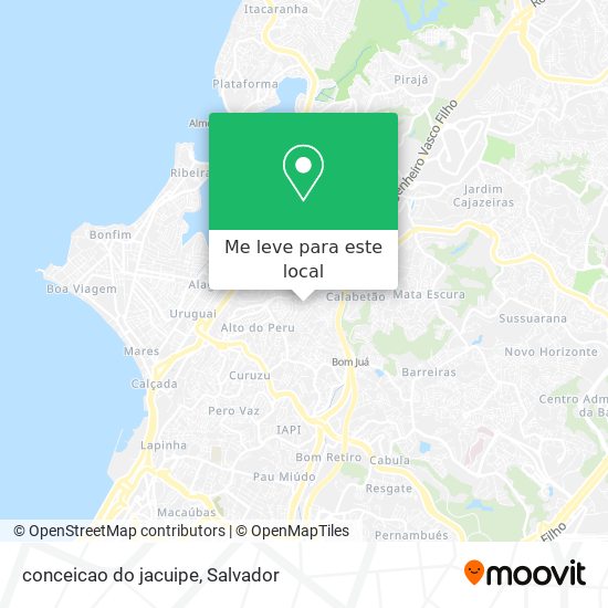 conceicao do jacuipe mapa