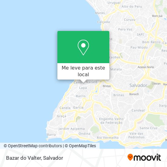 Bazar do Valter mapa