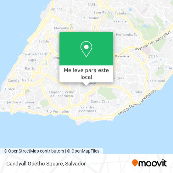 Candyall Guetho Square mapa