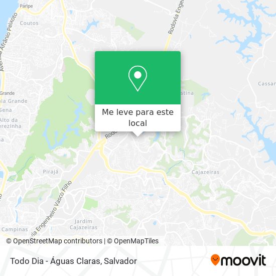 Todo Dia - Águas Claras mapa