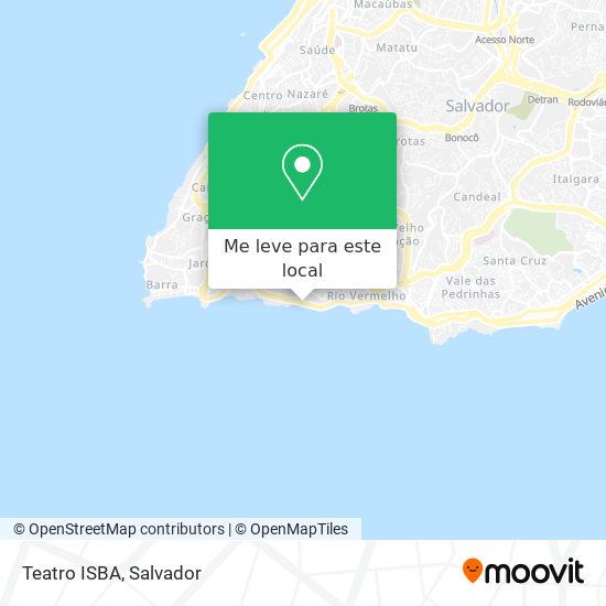 Teatro ISBA mapa