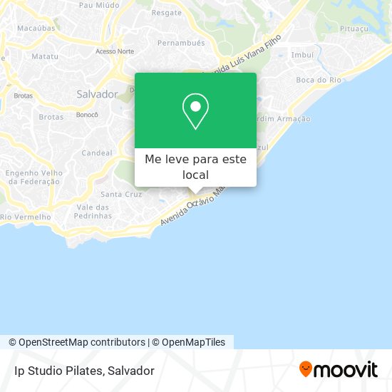 Ip Studio Pilates mapa