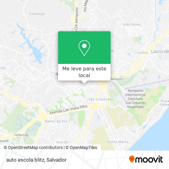 auto escola blitz mapa