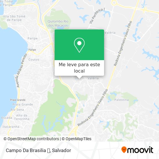 Campo Da Brasilia ⚽ mapa
