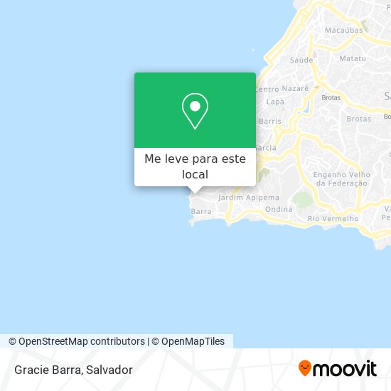 Gracie Barra mapa