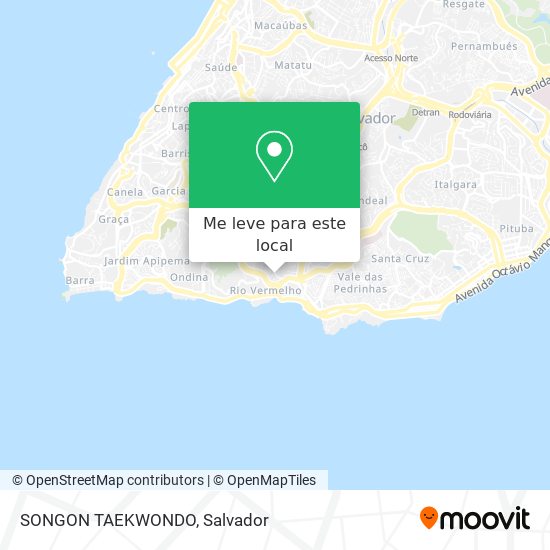 SONGON TAEKWONDO mapa