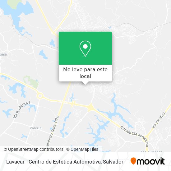 Lavacar - Centro de Estética Automotiva mapa