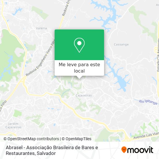 Abrasel - Associação Brasileira de Bares e Restaurantes mapa