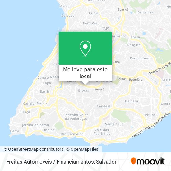 Freitas Automóveis / Financiamentos mapa