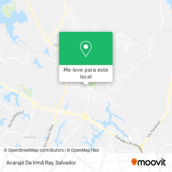 Acarajé Da Irmã Ray mapa